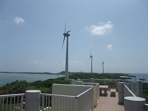宮古島の風車
