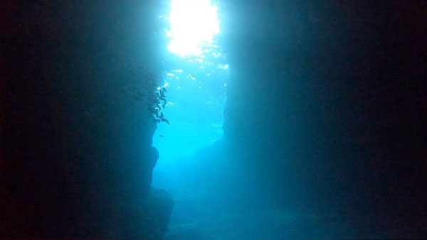 これぞ青の洞窟！綺麗に撮れました