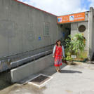 とても綺麗なシャワー施設