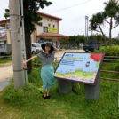 多くが海に面している恩納村