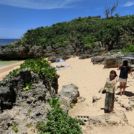 ティーヌ浜到着!