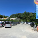 350台収容する駐車場