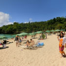 パラソルはすぐに使用可能です